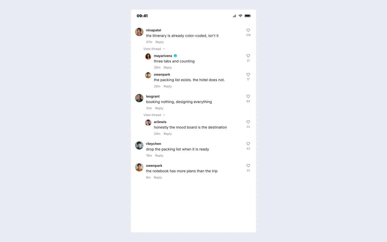 Actual TikTok comment sheet example exported from this editor